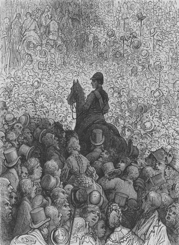Le Derby, le vainqueur - Gustave after Dore