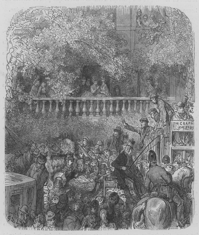 Le Derby, sur la route - Gustave after Dore