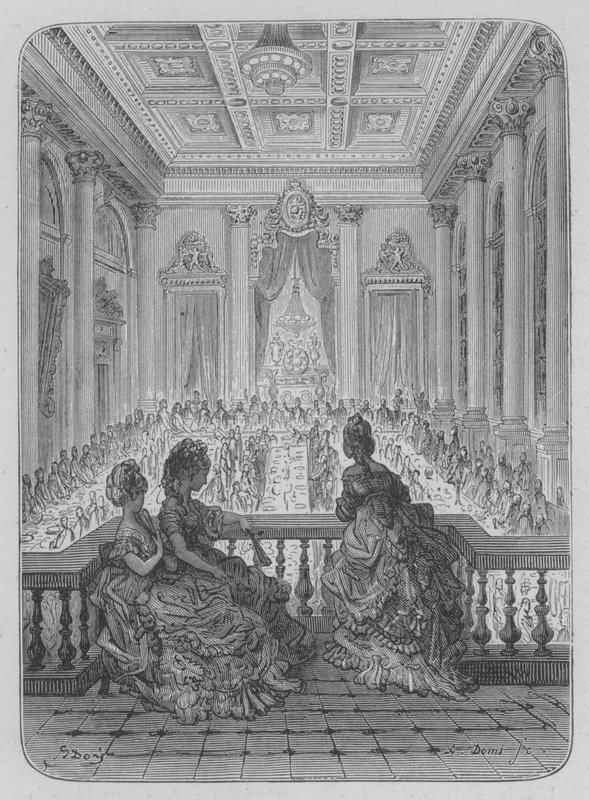 Le dîner des orfèvres - Gustave after Dore