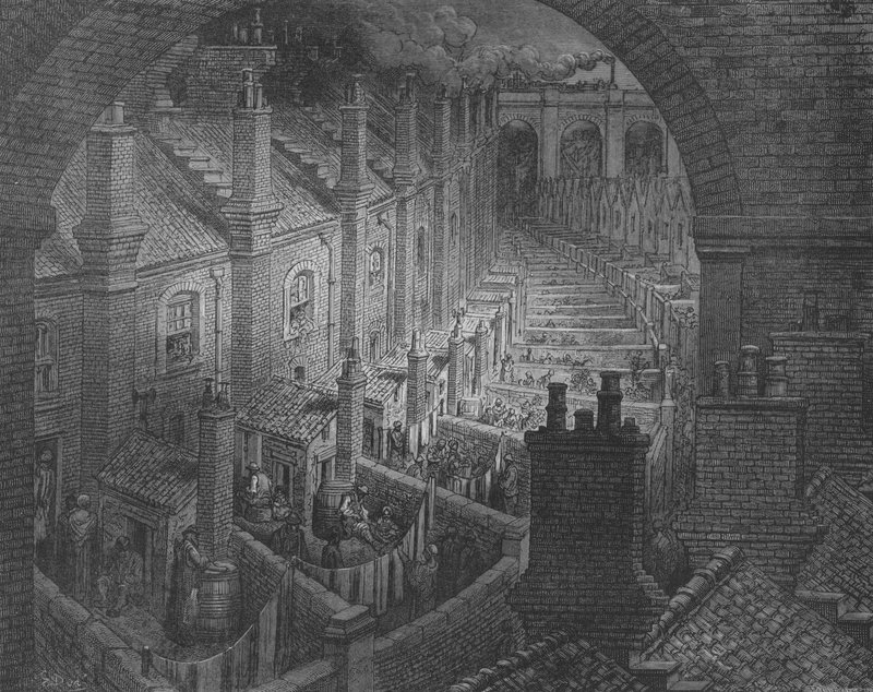 Londres, vue prise d