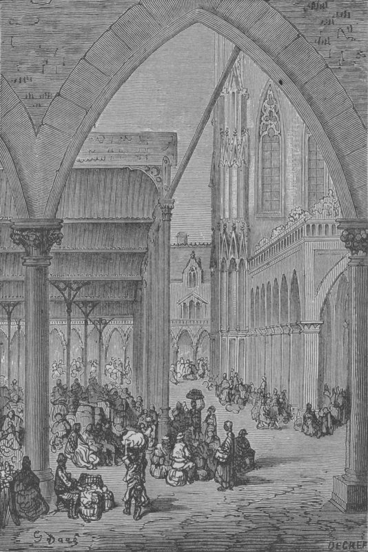 Un marché neuf - Gustave after Dore