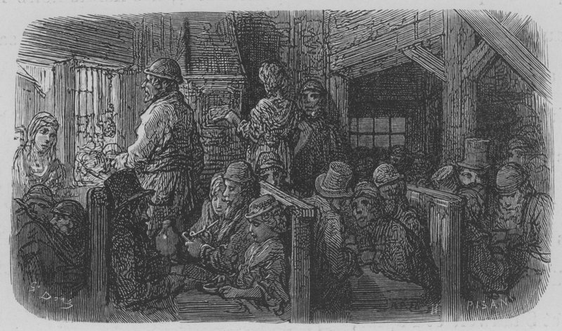 Une taverne - Gustave after Dore