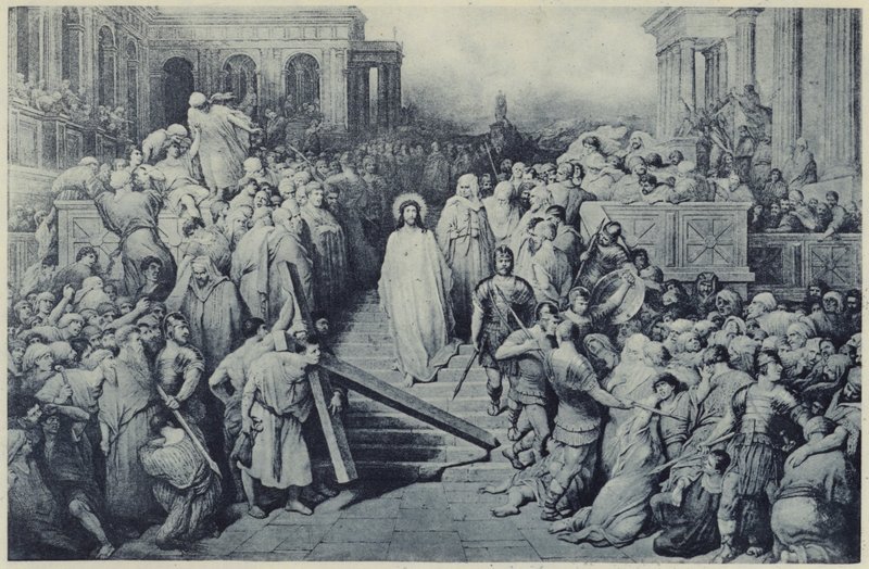 Le Christ quittant le prétoire - Gustave Dore