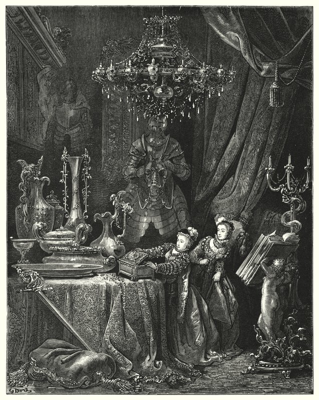 La Barbe-Bleue - Gustave Dore