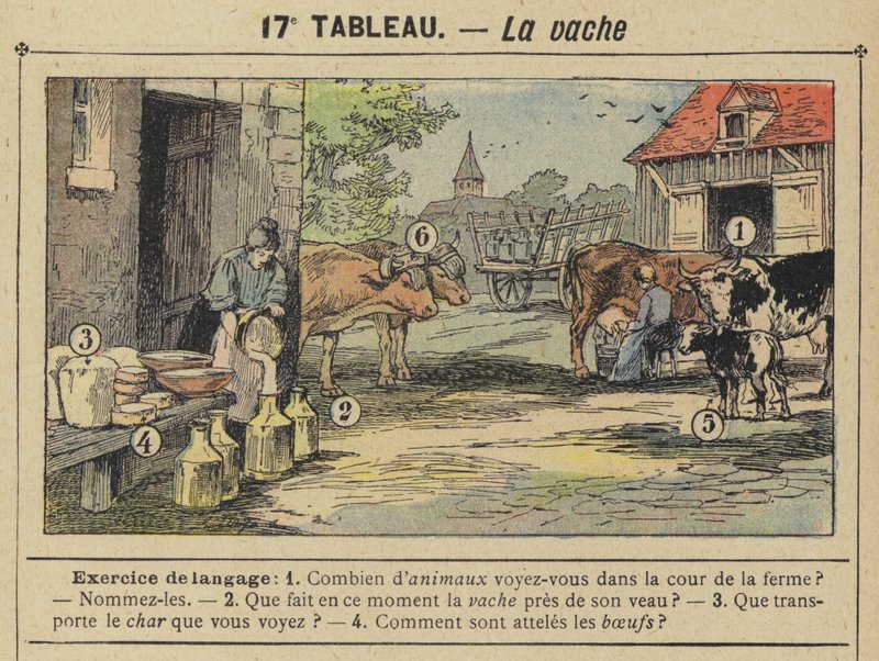 La vache - Gustave Fraipont