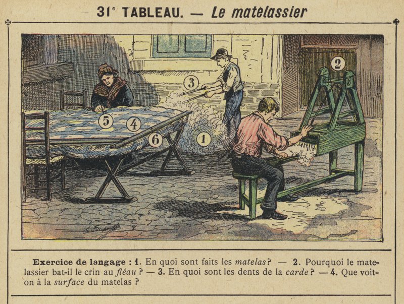 Le matelassier - Gustave Fraipont