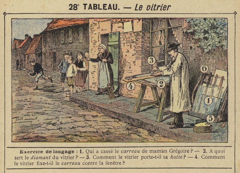 Le vitrier - Gustave Fraipont