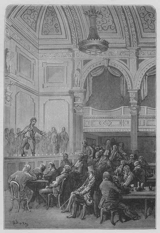 Café-Concert - Gustave after Dore