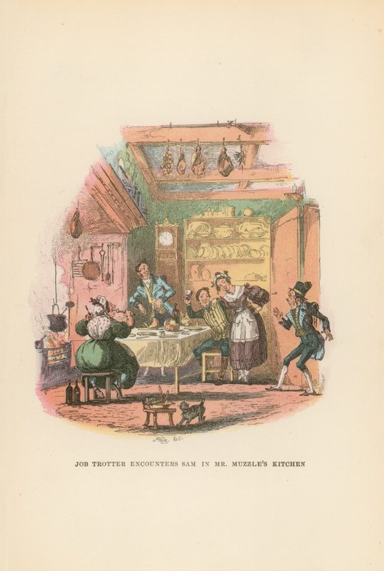 Illustration pour Les Papiers posthumes du Pickwick Club - Hablot Knight Browne