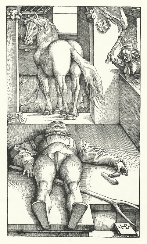 Le palefrenier ensorcelé - Hans (after) Baldung Grien