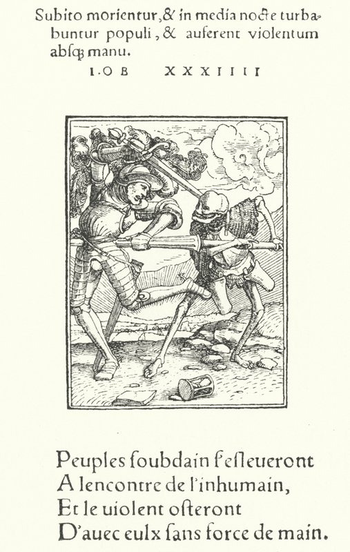 Le Chevalier Armé - Hans (after) Holbein the Younger