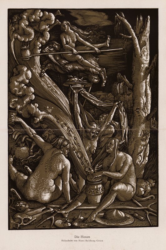 Le sabbat des sorcières - Hans Baldung Grien