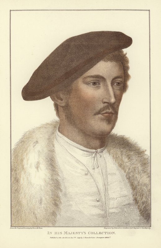 Homme anonyme - Hans Holbein der Jüngere