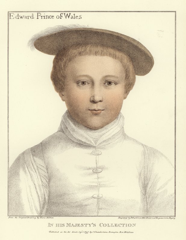 Edward, prince de Galles - Hans Holbein der Jüngere