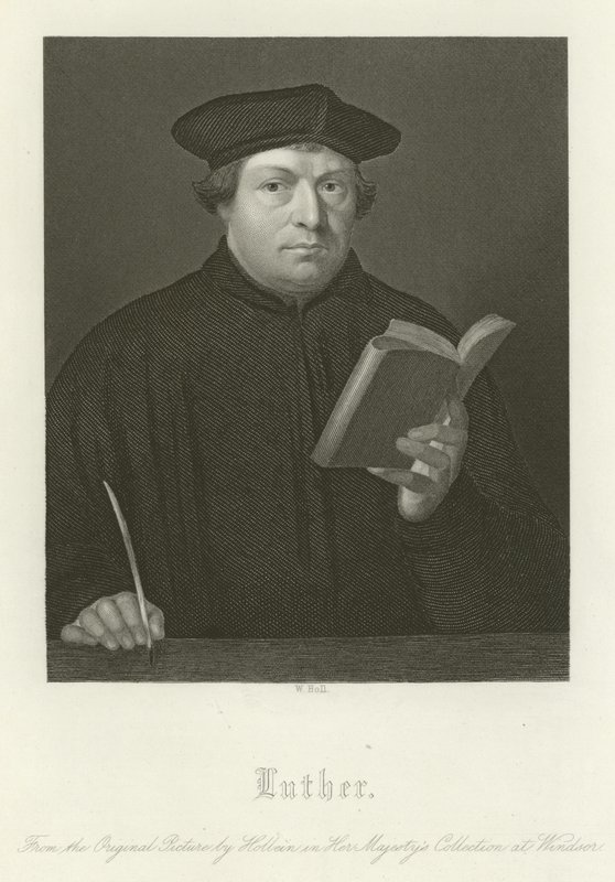 Martin Luther - Hans Holbein der Jüngere