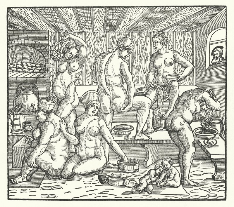 Femmes se baignant - Hans Sebald Beham