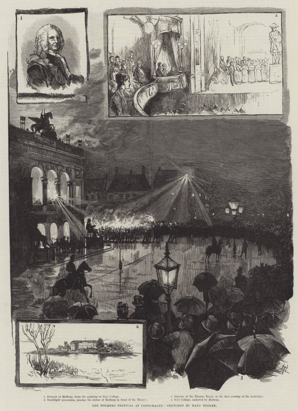 Le Festival Holberg à Copenhague - Hans Tegner