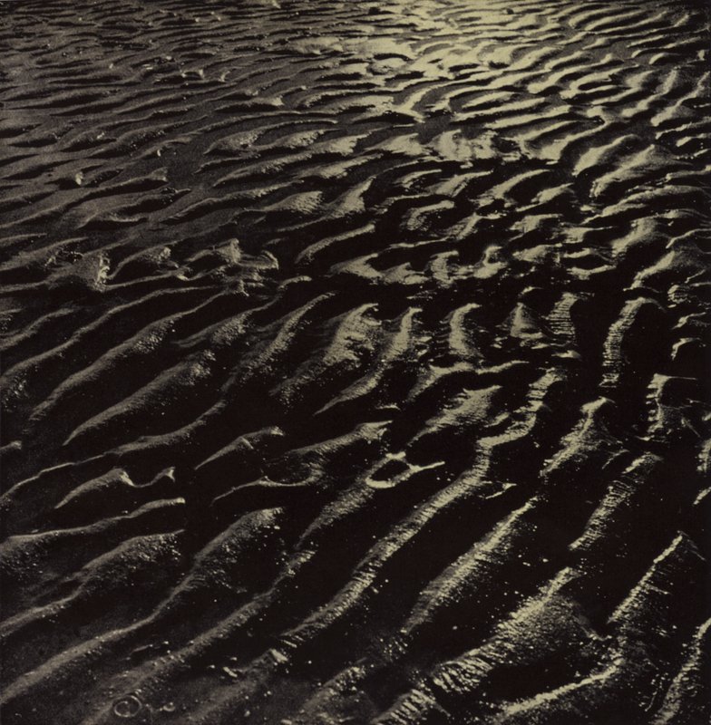 ... le sable de mer côtelé, Coleridge (photo n/b) - Harold Burdekin