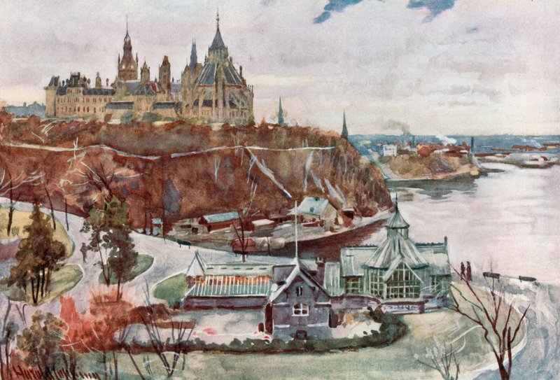 Parlement, Ottawa - Harold Copping