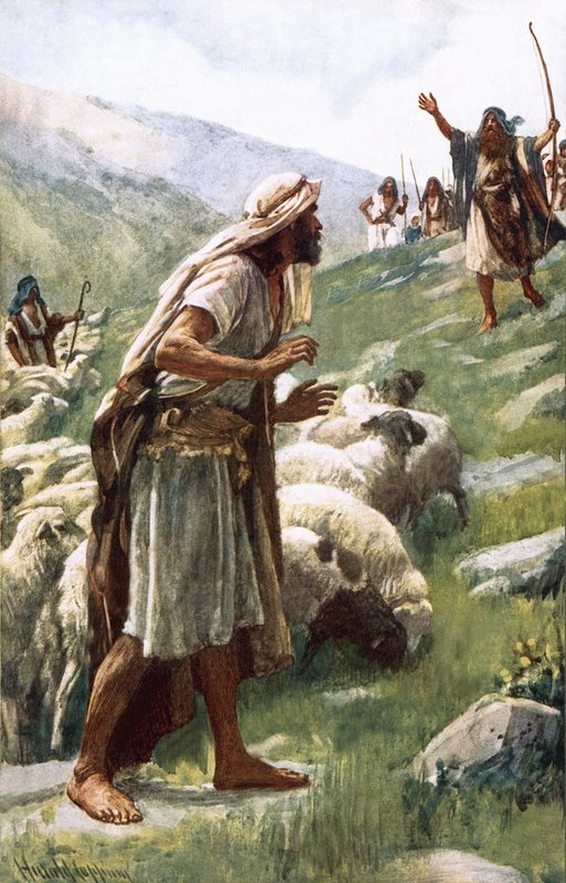 Jacob et Ésaü - Harold Copping