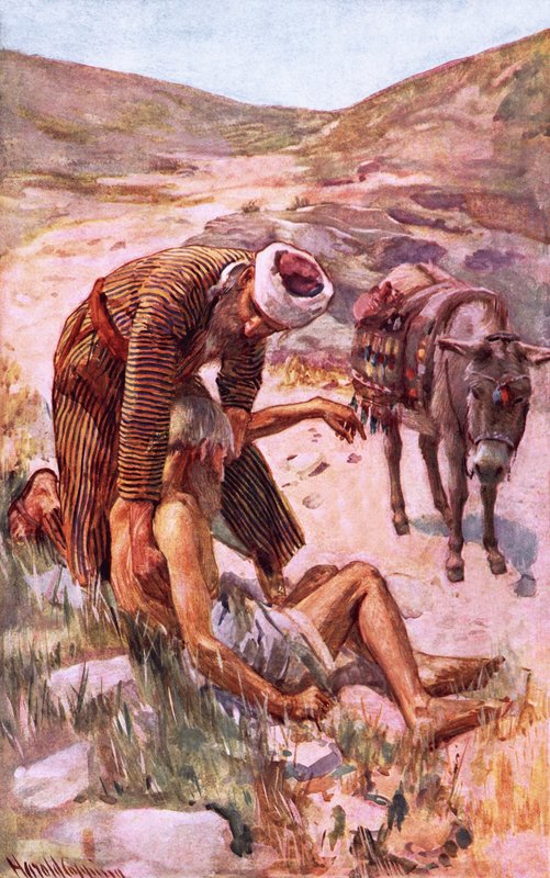 Le Bon Samaritain - Harold Copping