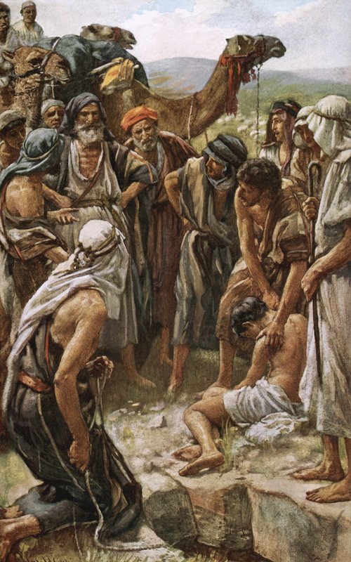 La vente de Joseph - Harold Copping