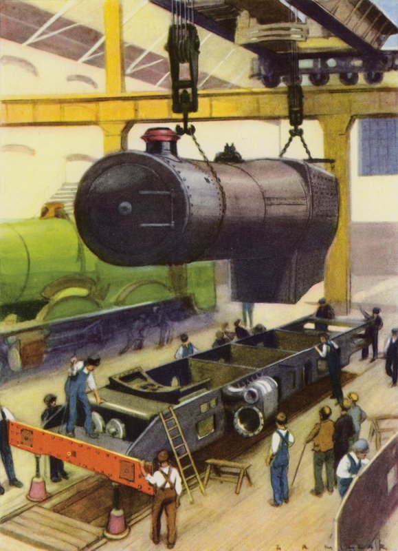 Construire une locomotive - Harold Robert Millar