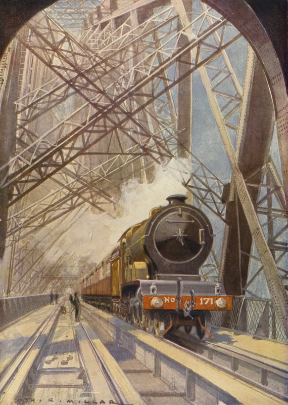 Traversée du pont de Forth - Harold Robert Millar