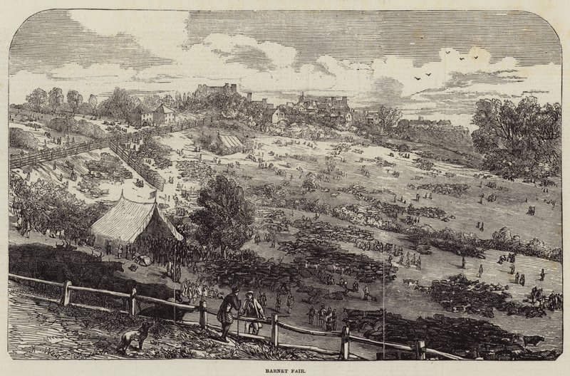 Foire de Barnet - Harrison William Weir