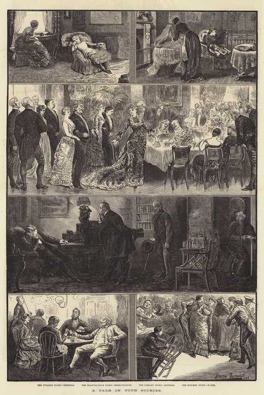 Un conte en quatre histoires - Harry Furniss