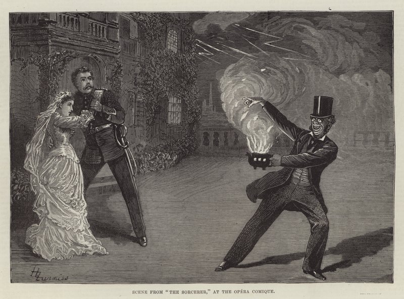 Scène de The Sorcerer, à l