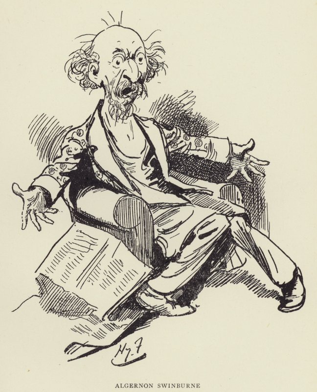 Algernon Swinburne - Harry Furniss