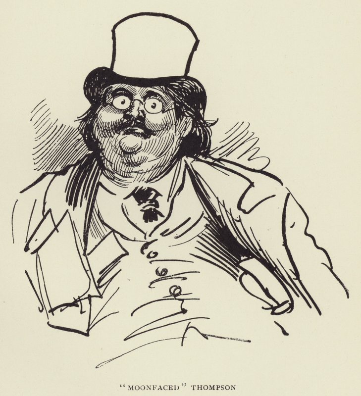 Moonfaced Thompson - Harry Furniss