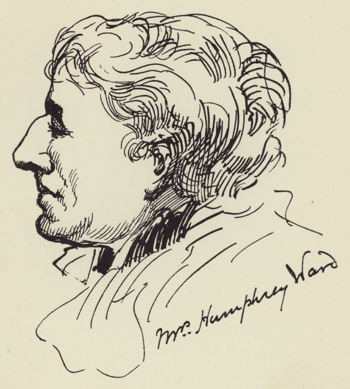 Mme Humphrey Ward - Harry Furniss