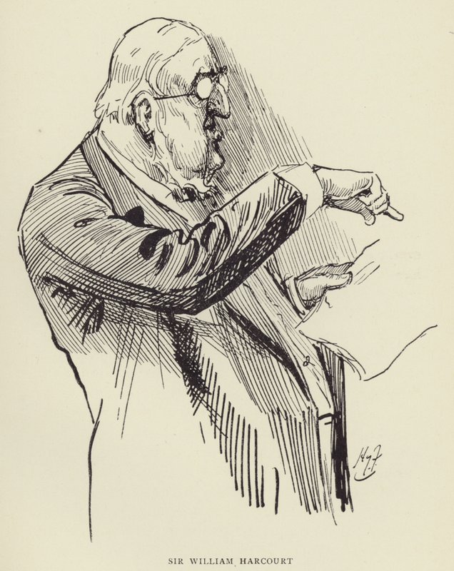 Sir William Harcourt - Harry Furniss