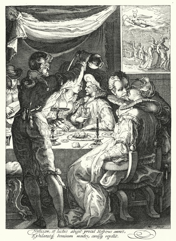 Soir - Hendrik (after) Goltzius