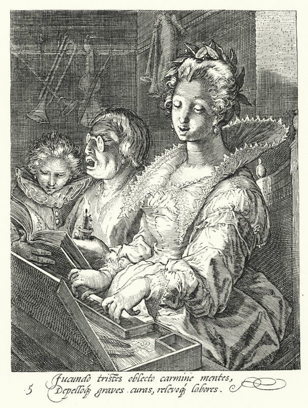 Musique - Hendrik (after) Goltzius