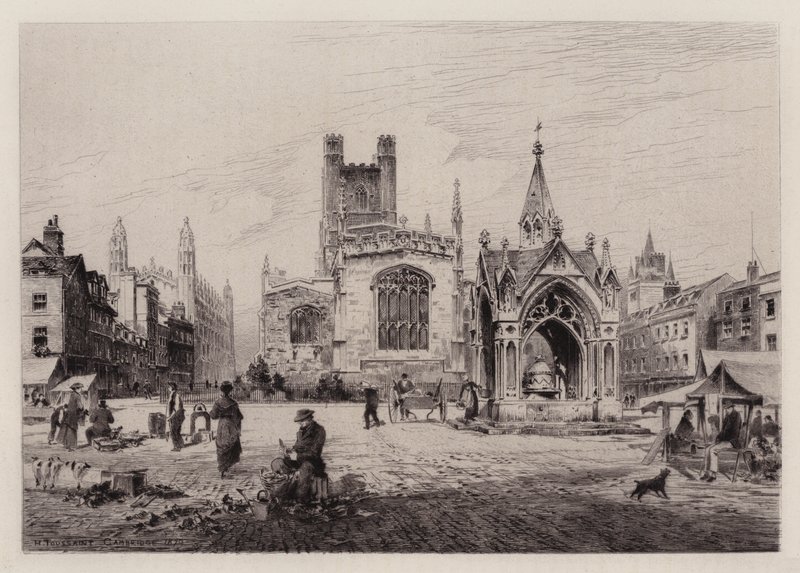 Cambridge : Market Hill - Henri (after) Toussaint