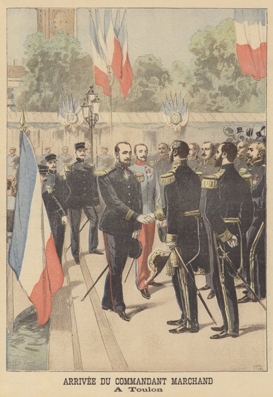 Arrivée du Major Marchand à Toulon - Henri Meyer