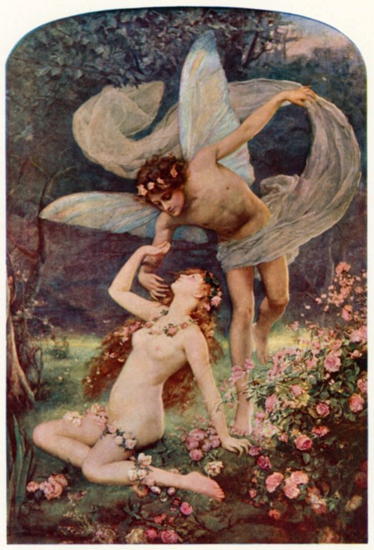 Zéphyr courtisant Flore - Henrietta Rae