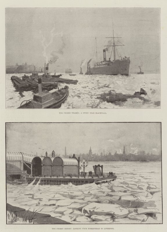 Rivières gelées - Henry Charles Seppings Wright