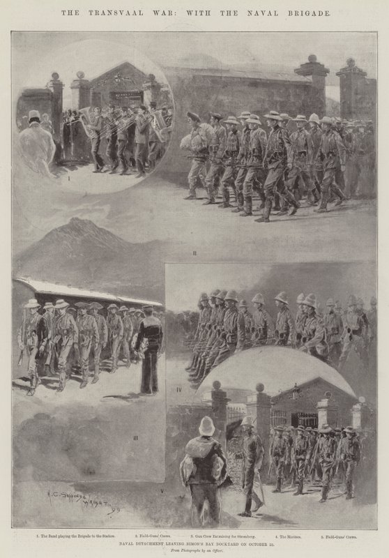 La Guerre du Transvaal, avec la Brigade Navale - Henry Charles Seppings Wright