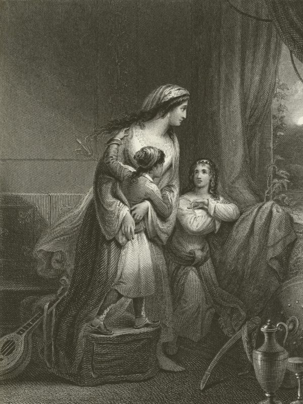 La mère grecque - Edward Henry Corbould