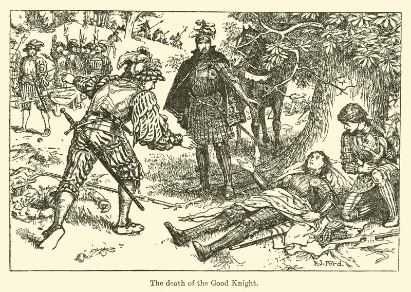 La mort du bon chevalier - Henry Justice Ford