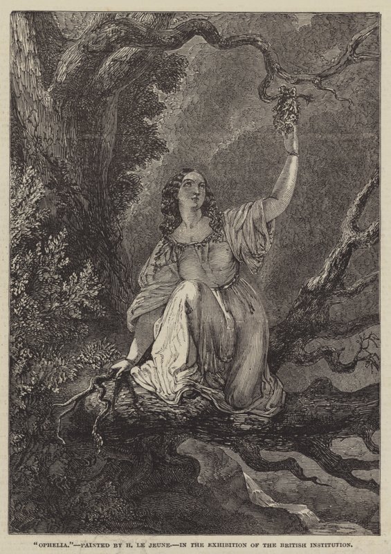 Ophélie - Henry Le Jeune
