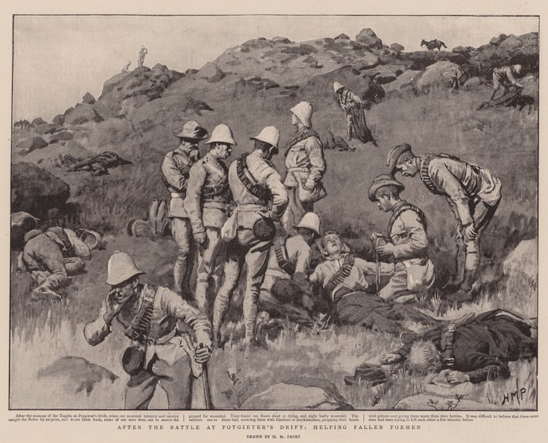 Après la bataille à Potgieter