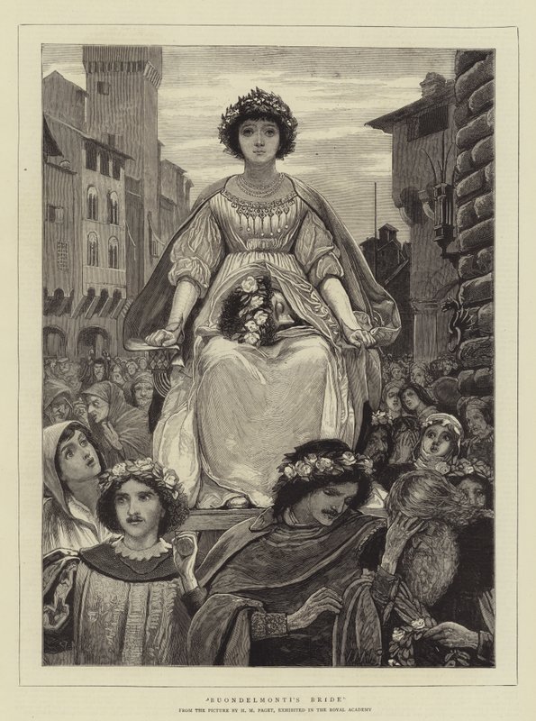 La mariée de Buondelmonti - Henry Marriott Paget