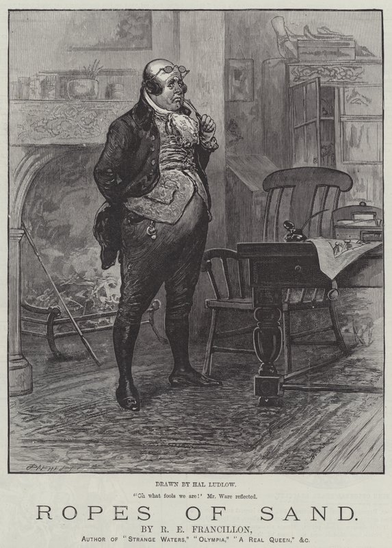 Cordes de sable, par R E Francillon - Henry Stephen Ludlow