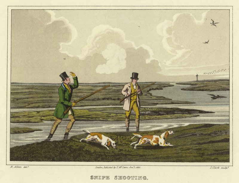 Chasse à la bécassine - Henry Thomas Alken