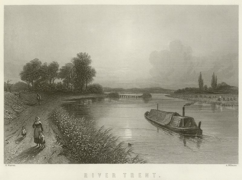 La rivière Trent - Henry Warren